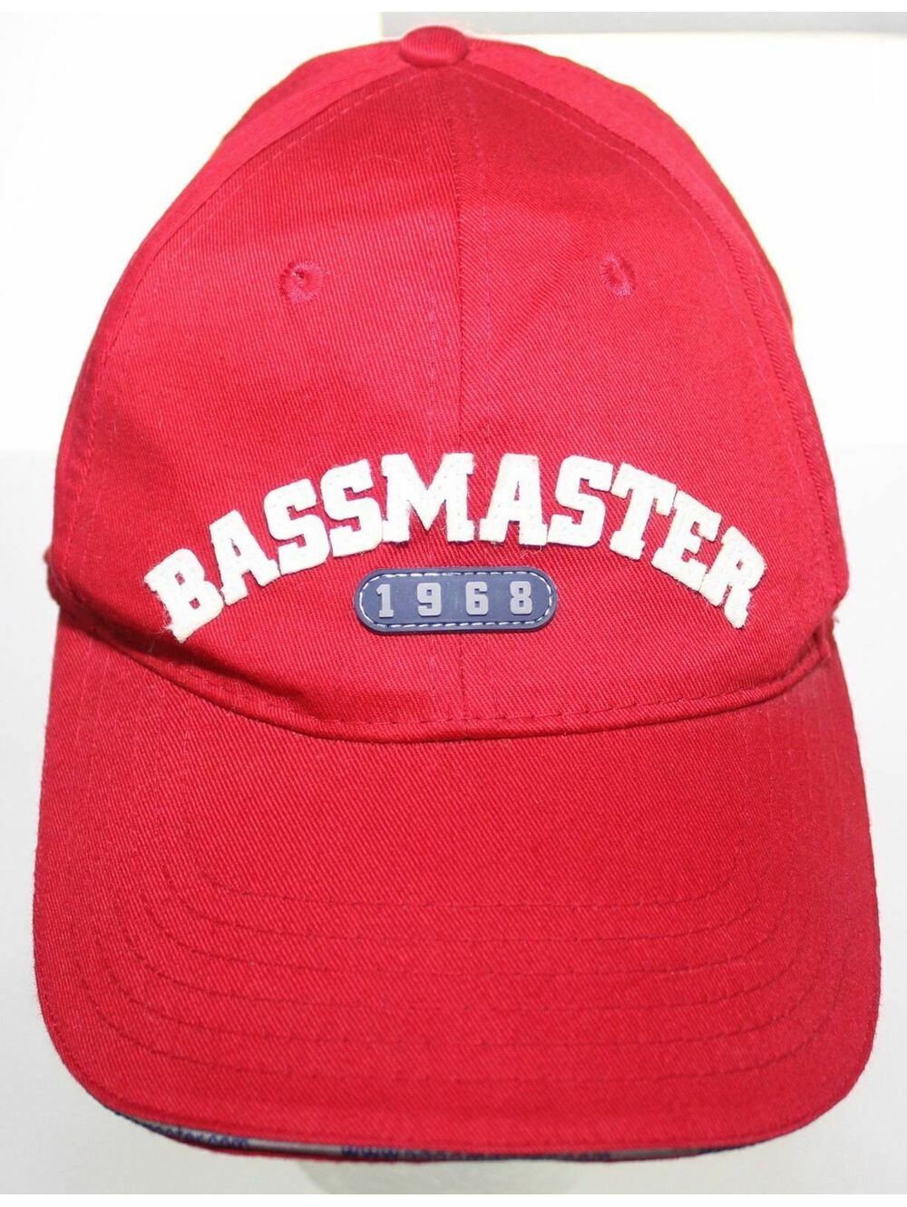 Bass Master 1968 Fishing Hat K-Products Strapback Baseball Cap - Red